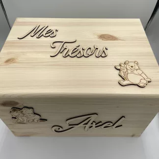 Cadeaux Baptême/naissance boîte à trèsors