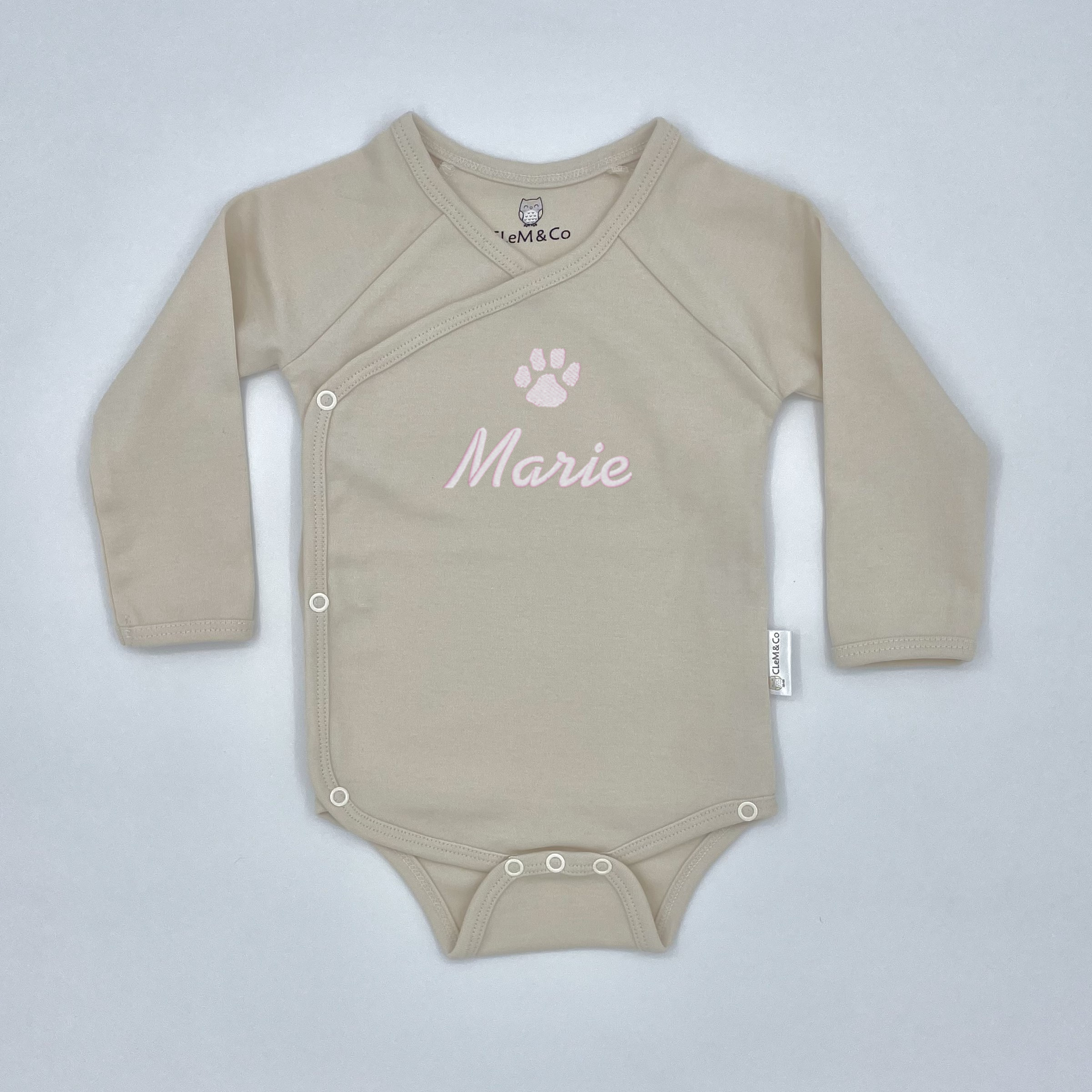 Body manches longues - Beige – Image 4