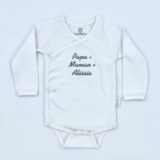 Body manches longues - Blanc