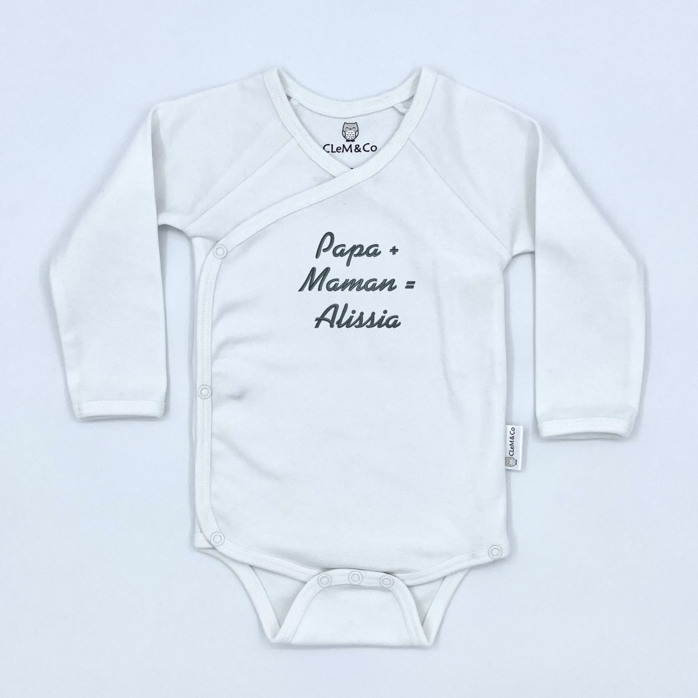 Body manches longues - Blanc