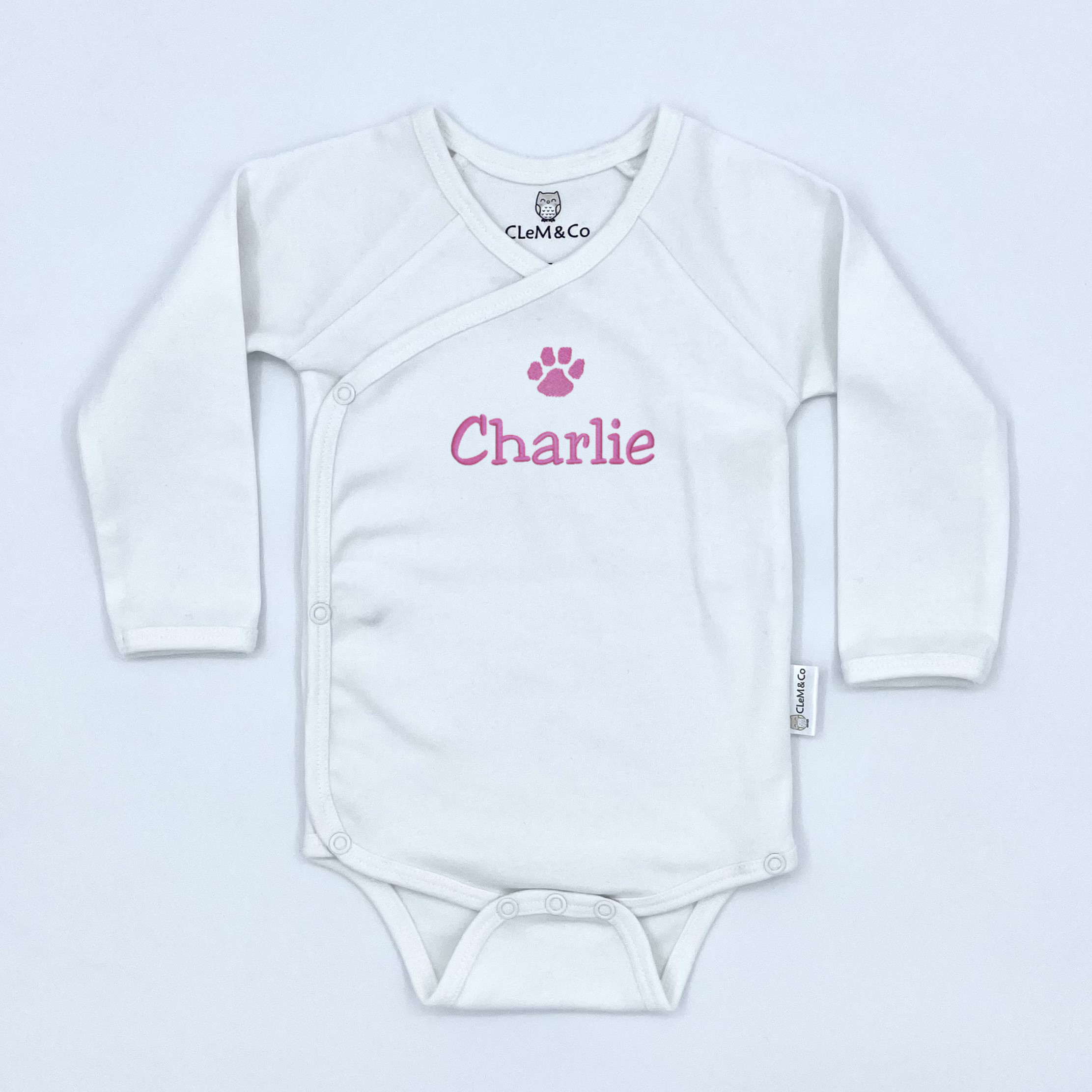 Body manches longues - Blanc – Image 3