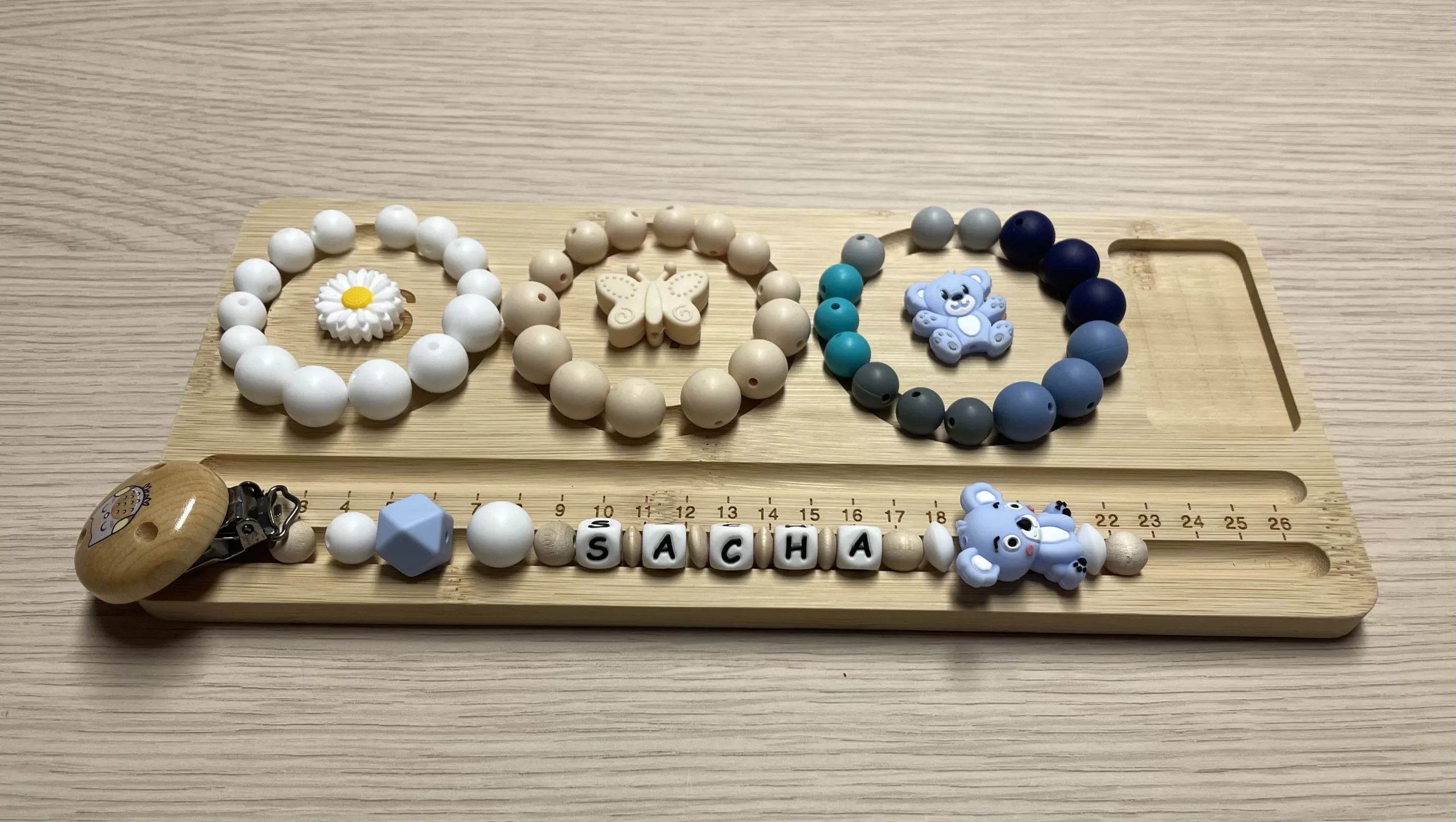 Chaîne à lolette "Koala" - Bleu