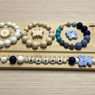 Chaîne à lolette "Eléphant" - bleu