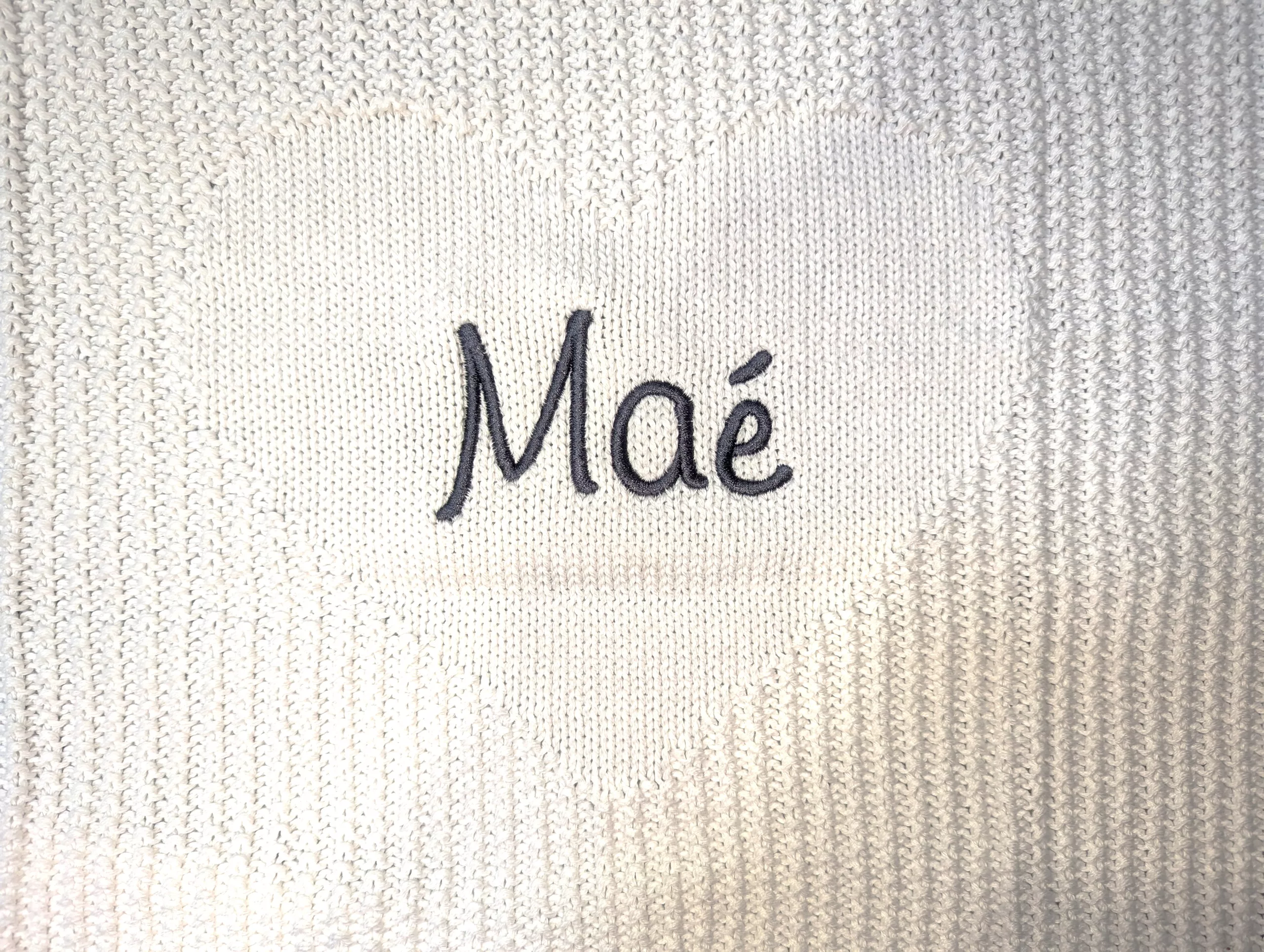 Linge pour enfant brodé avec le prénom Ma