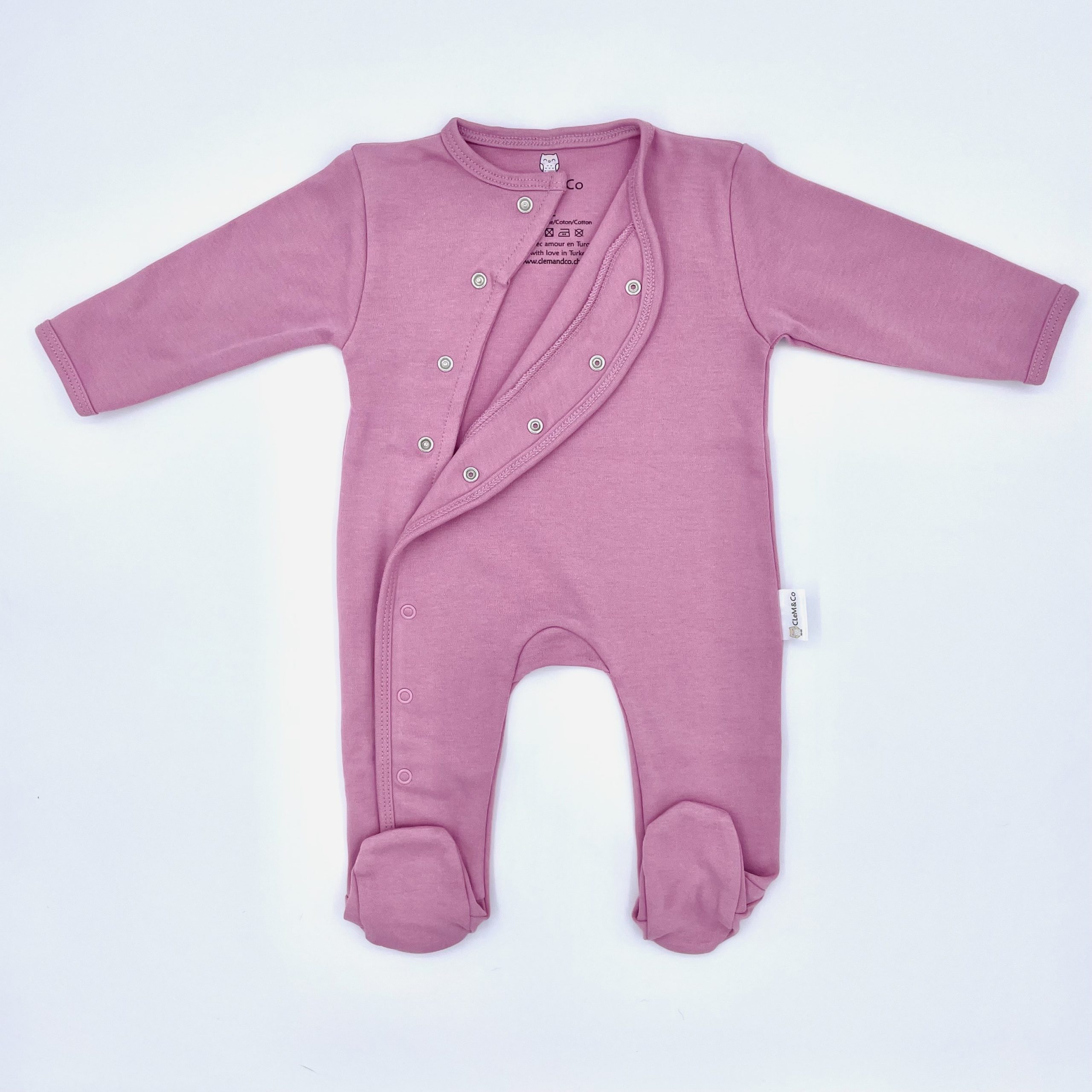 Pyjama manches longues - Rose – Image 2