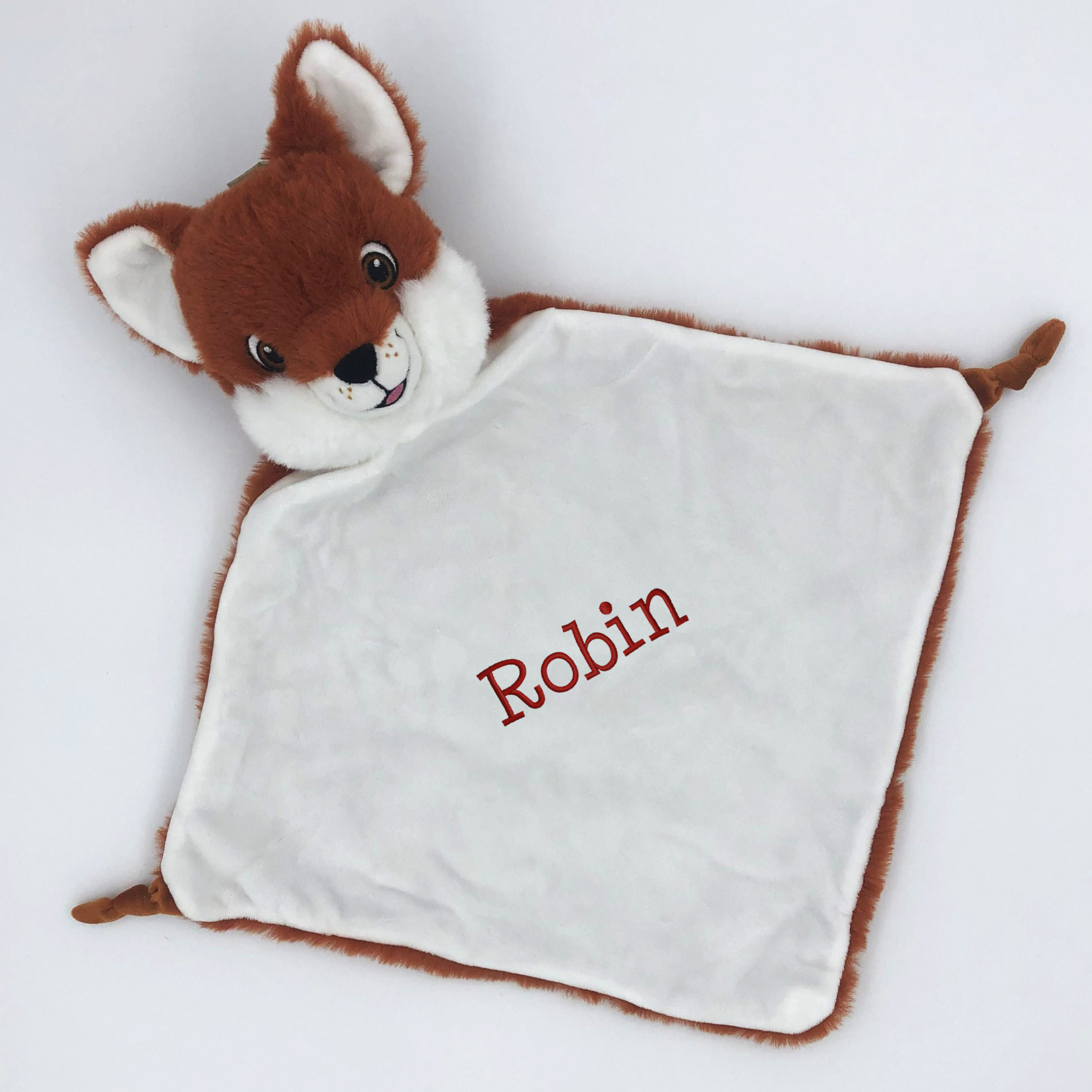 Tout un choix de cadeaux de naissance à personnaliser avec le prénom de bébé.