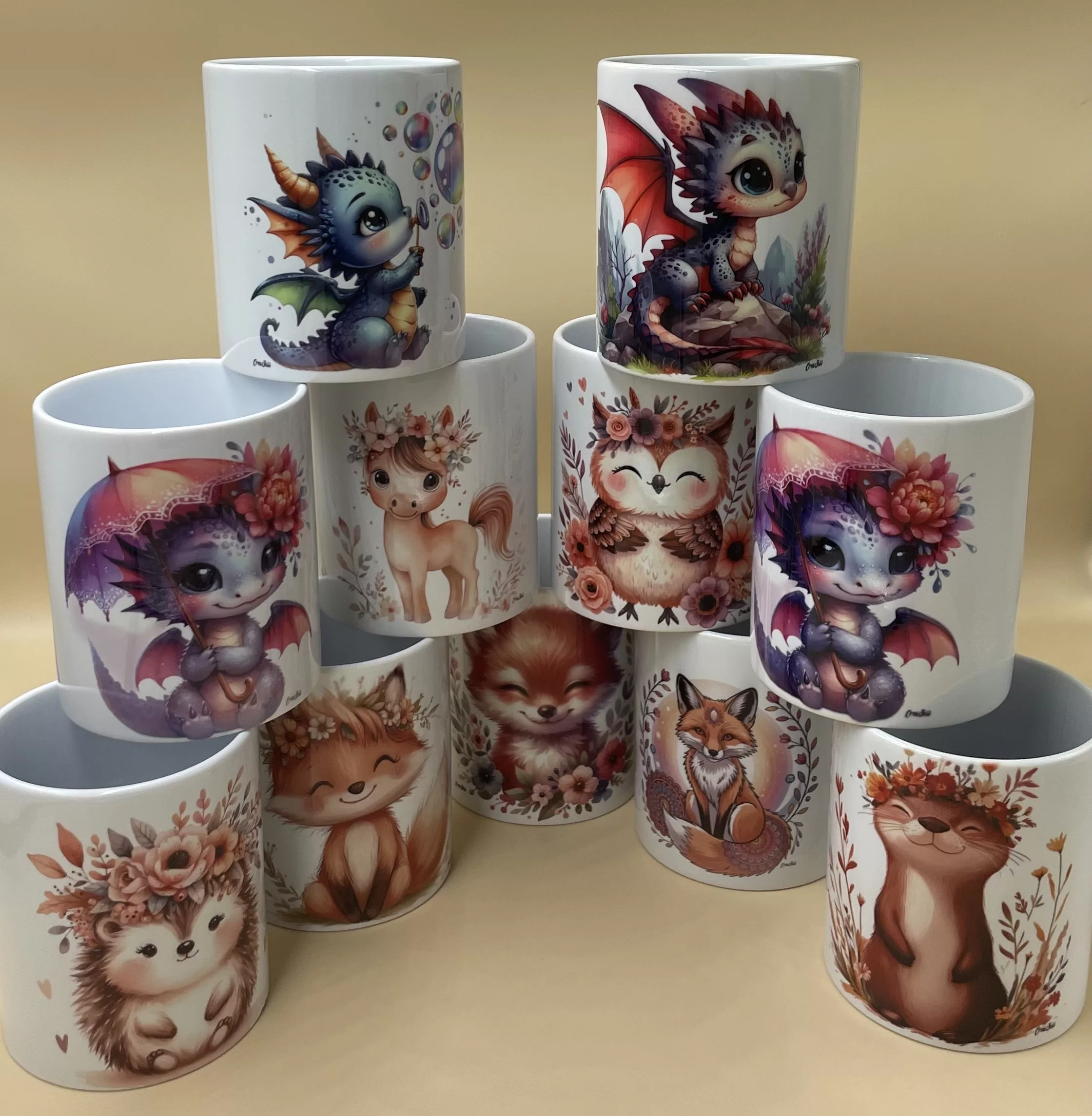 Tasses personnalisables