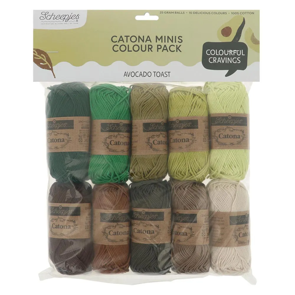 Scheepjes Catona pack couleur 10x25g - 1pc – Image 5