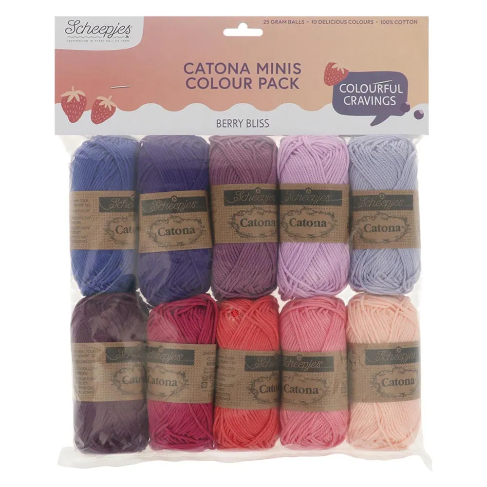Scheepjes Catona pack couleur 10x25g - 1pc – Image 2