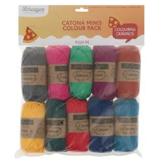 Scheepjes Catona pack couleur 10x25g - 1pc