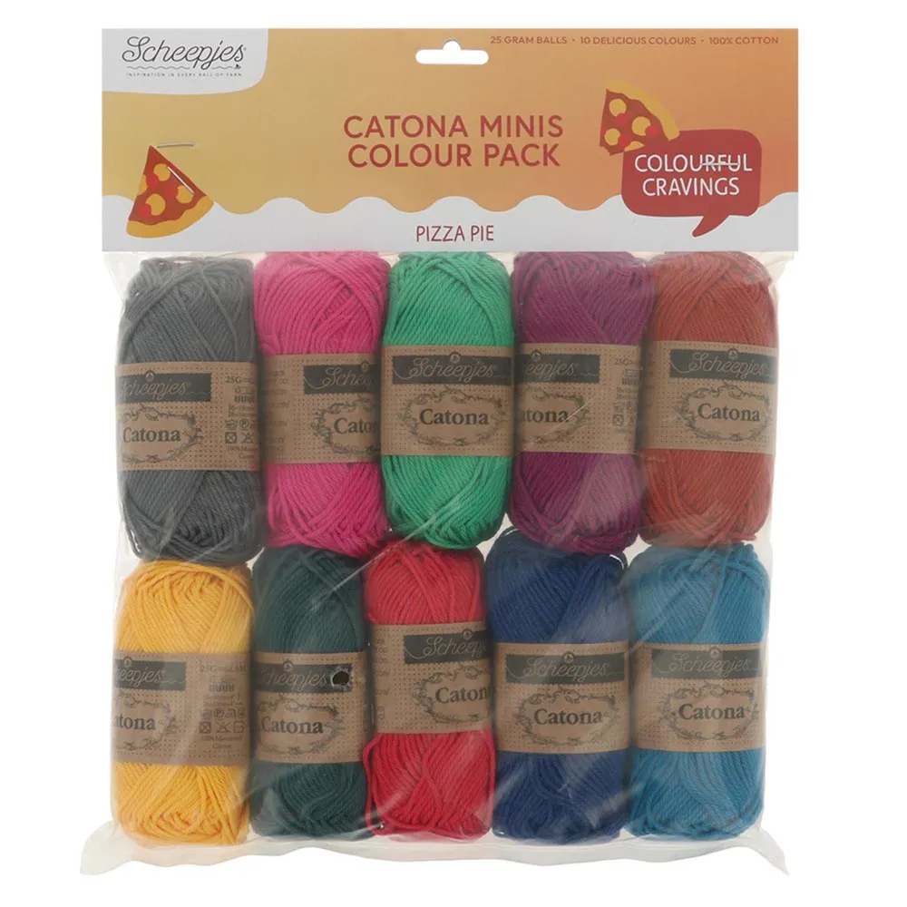 Scheepjes Catona pack couleur 10x25g - 1pc