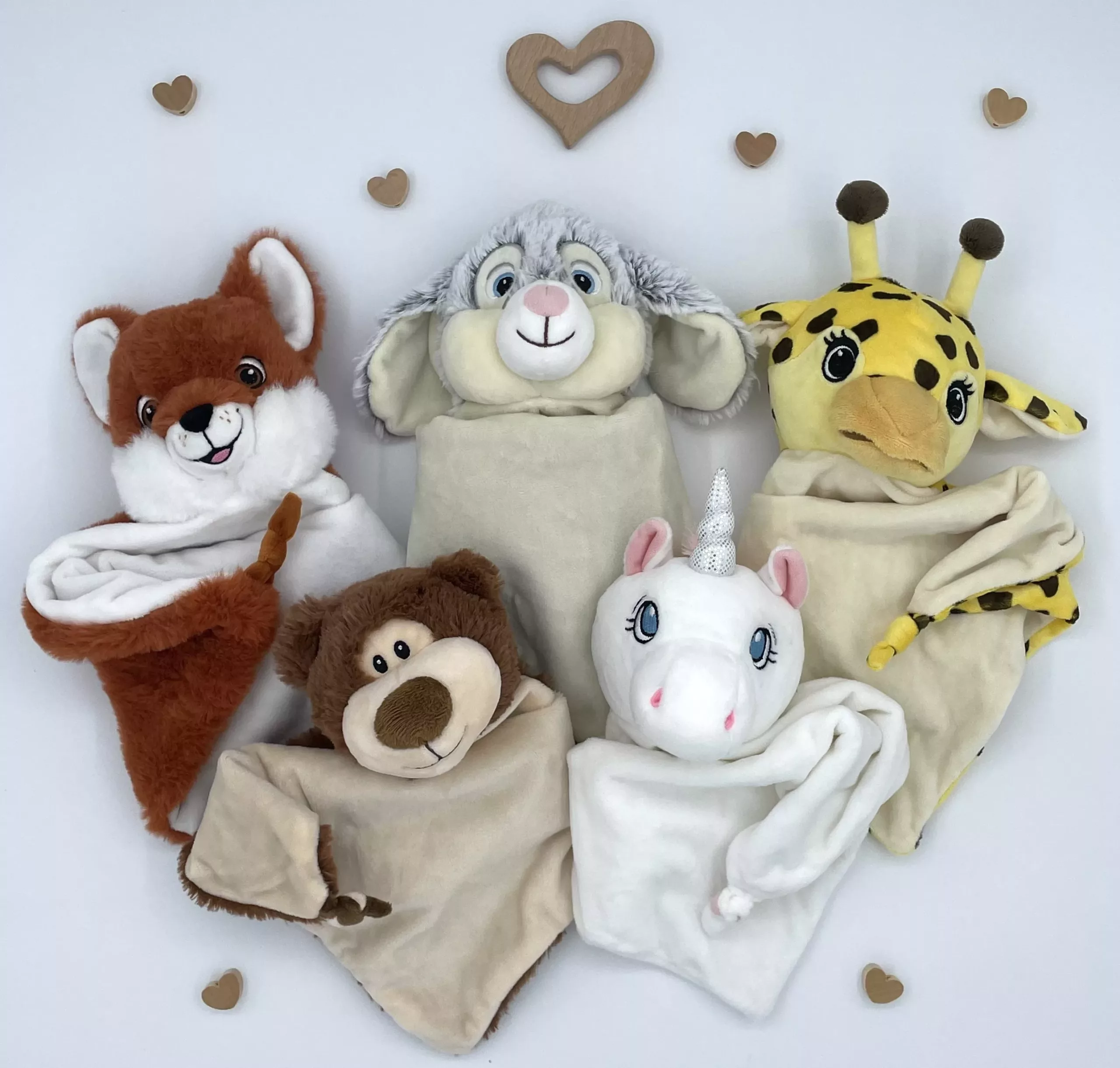 Doudou doux et réconfortant pour bébé